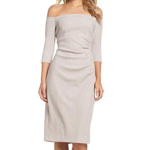 Off the Shoulder Sheath Dress